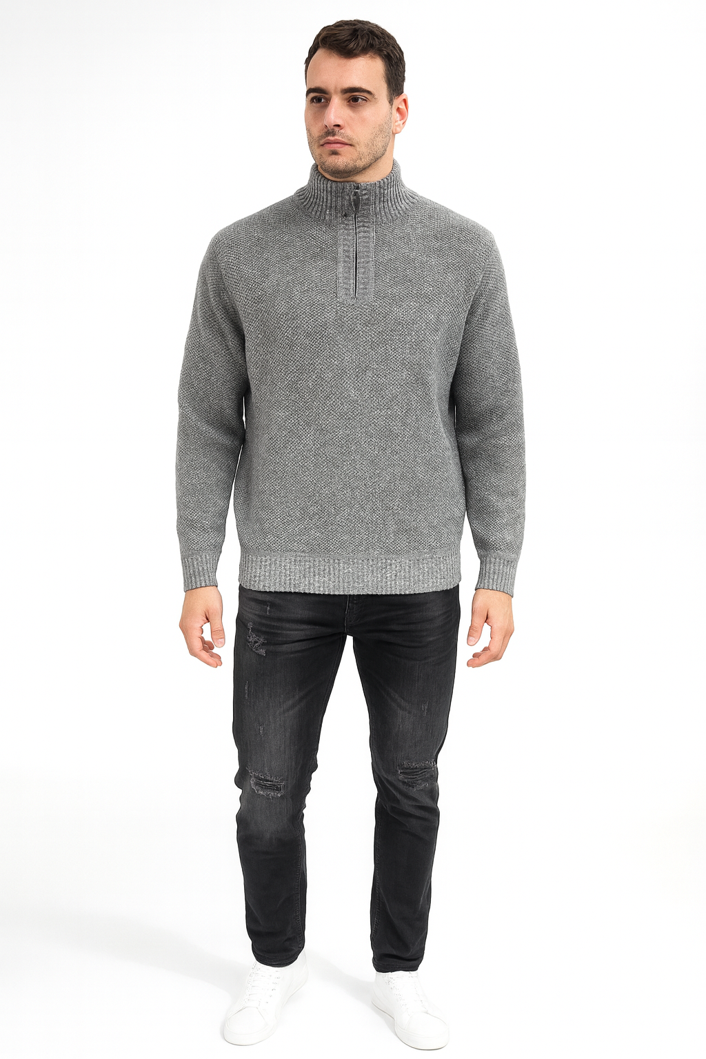 Halfzip trui Fleece G2429