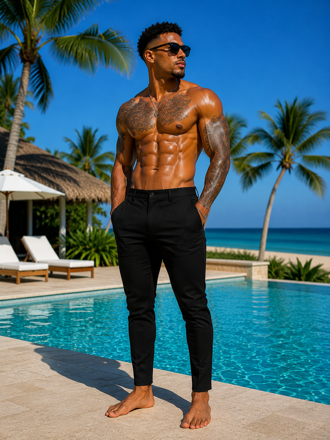 Milano Slim Fit Pantalon BM2547S