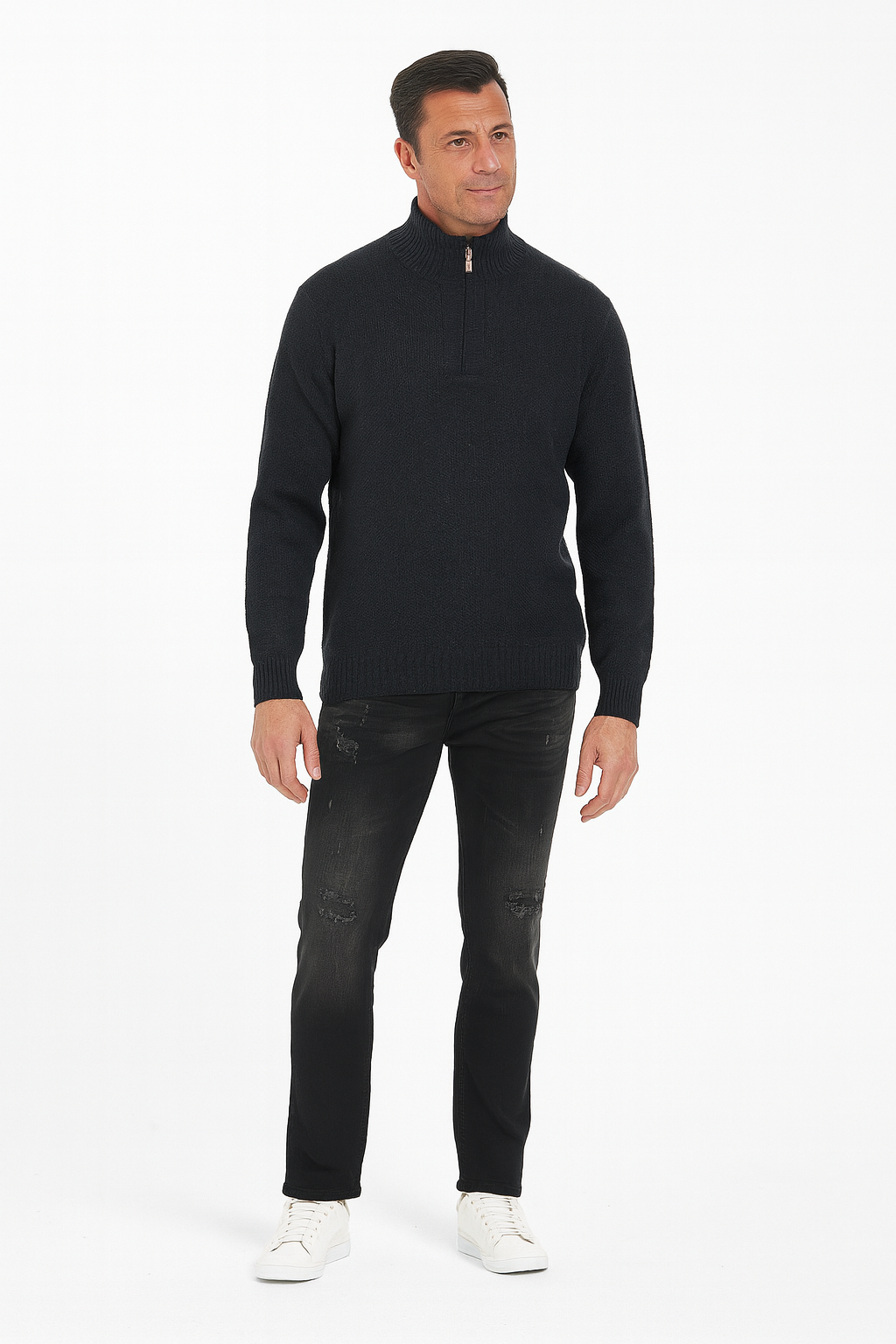 Halfzip trui Fleece G2429