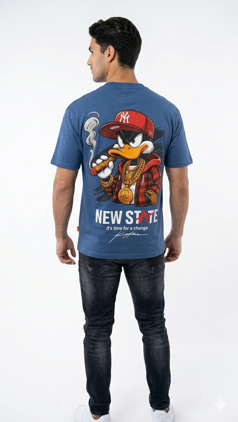 Urban Duck Graphic T-Shirt – New State Edition QQ-1993