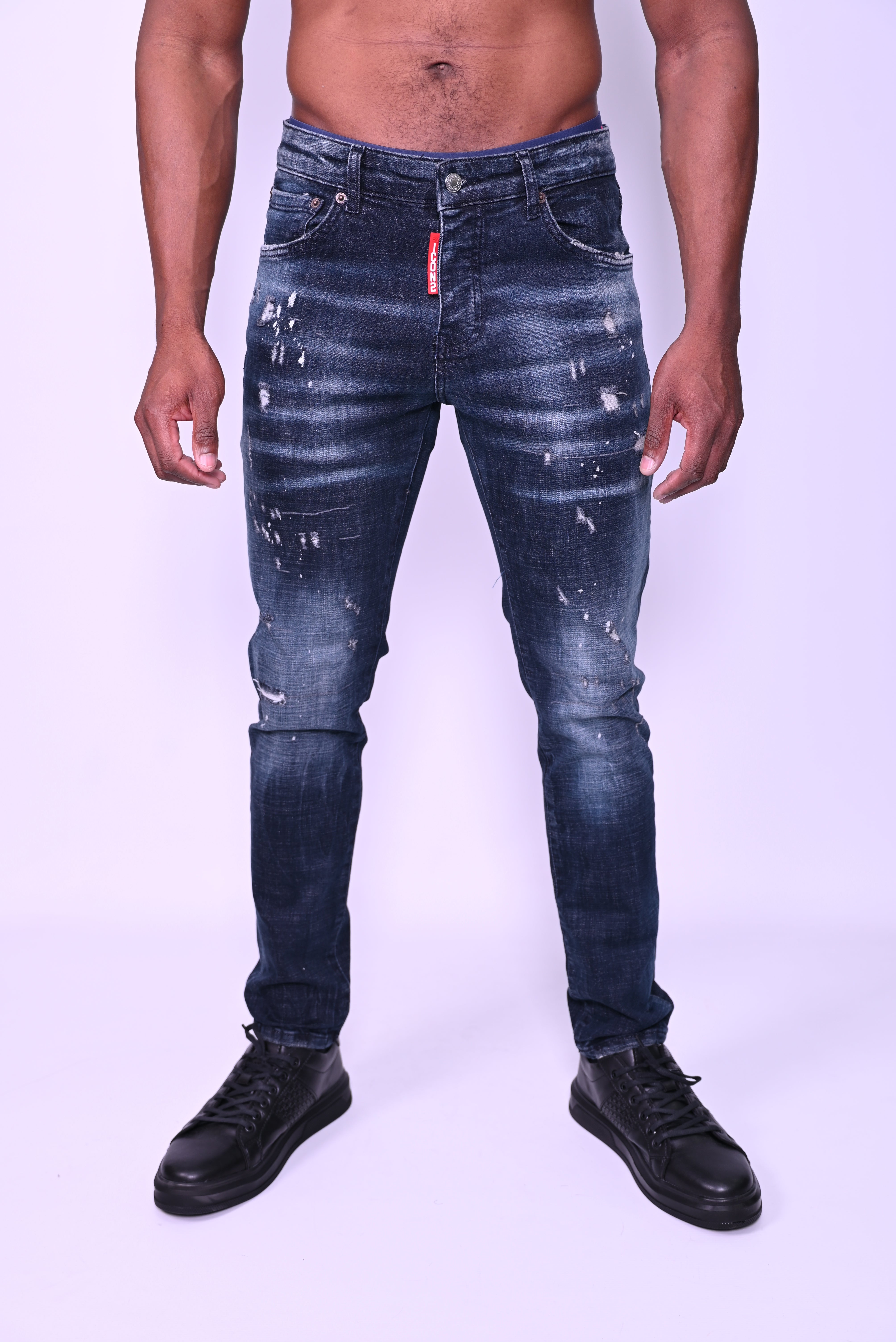 Jeans ICON Bleu Brutaliste 154